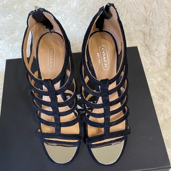 Coach Shoes - Coach Lavania Heels, Black